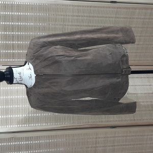 New 🚨 Brown Suede Genuine Leather Jacket